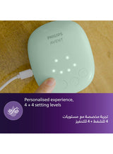 Philips Avent (Daisy) Essential Single Electric Breast Pump | No.1 Brand Recommended by Moms Worldwide | Soft Adaptive Silicon Cushion | One Size Fits all | 4 + 4 Expression and Stimulation Settings | Quiet Motor | USB Charging SCF323/11 2