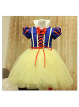 ZCM-HAPPY Fairy Tale Princess Breathable Comfort Theme Party Fancy Dress and Hair Clip Cosplay Costume 4