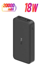 20000mAh 高速充电技术移动电源 18瓦 黑色 6