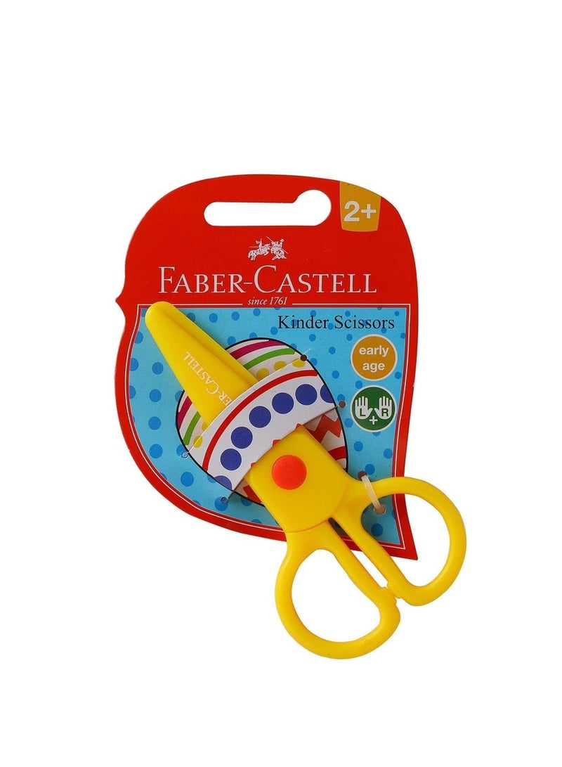 FABER-CASTELL Early Age Child Safe Kinder Scissors Assorted Colours