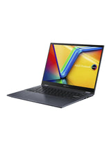 Vivobook S 14 Flip TN3402YA-LZ327W 触控笔记本电脑，配备 14 英寸显示屏、AMD Ryzen 5-7430U 处理器、8GB 内存、512GB 固态硬盘、Intel UHD 显卡，预装 Windows 11 家庭版（英文/阿拉伯文），静音蓝配色。 4