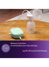 Philips Avent (Daisy) Essential Single Electric Breast Pump | No.1 Brand Recommended by Moms Worldwide | Soft Adaptive Silicon Cushion | One Size Fits all | 4 + 4 Expression and Stimulation Settings | Quiet Motor | USB Charging SCF323/11 3