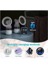 Filly Electric Double Breast Pump with Lactation Function Wearable Hands Free Electric Automatic Breastfeeding Breast Pump 1