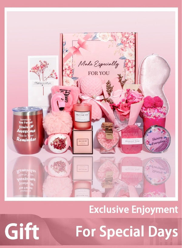 Arabest All-in-One Gift Set for Women – Mother's Day, Luxurious Bath and Body Care Essentials in a Stylish Gift Box