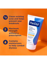 PanOxyl Acne Foaming Wash, Peroxide 10% Maximum Strength 5.5 Oz Packaging May Vary 5.5ounce 3