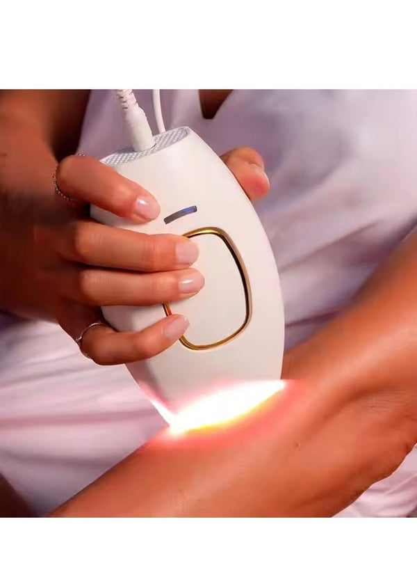 IPL Hair Removal System - Permanent Laser Hair Removal at Home for Face, Body, Bikini Line - Hair Removal Device for Painless Hair Reduction in Women and Men