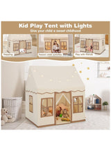 BLOOMING TIME Playhouse Play Tent for Kids-Portable with Padded Mat, Star Lights, Carry Bag, Kids Play Tent Indoor & Outdoor 2