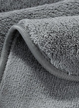 CHU DAI Microfiber Bath Towel 70*140cm, Soft, Durable, Super Absorbent and Fast Drying, Grey 2