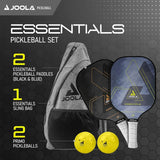 JOOLA Essentials Pickleball Paddle Set with 2 Paddles, 2 Balls, and Carry Bag 2