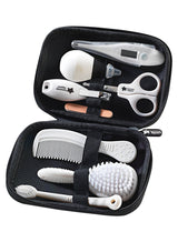 tommee tippee Baby Healthcare Kit, 9 Pieces - Complete Grooming Set with Thermometer, Nasal Aspirator & Nail Care Tools, 0+ Months 2