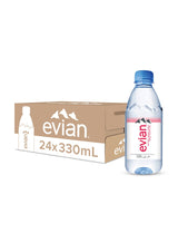 Evian Natural Mineral Water 330ml Pack of 24 1