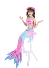 AUTOYSUR Mermaid Tail Sets Mermaid Costume Girls Swimwear Mermaid Tail Swimwear,Bikini Sets,Mermaid Costume Swimsuits for Kids 4