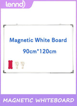 LENND Magnetic White Board Kit for Wall 90cm*120cm, Sliver Reinforced Aluminum Frame for Home, School, Office 6