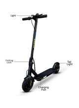 MYTOYS MT760 High Speed Electric Scooter, Super Fast 45km/h Speed, 350W Brushless Motor, Upgraded Battery, App control, Cruise Mode With free Helmet and Reflective Vest 109 x 14 x 52cm 3