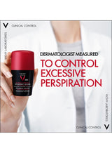 VICHY 96 Hour Clinical Control Deodorant For Men Clear 50ml 3