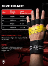 FIT TRIBE Workout & Weight Lifting Gloves for Men & Women - Non-Slip Grip, Adjustable Wrist Support, Breathable, Lightweight Training Gloves for Home Gym and Fitness Accessories 4