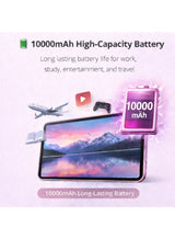 Telzeal P201 11英寸平板电脑（粉色），12GB RAM + 512GB ROM，10000mAh电池，双卡双待，8MP+13MP摄像头，Android 13系统，含键盘、鼠标及配件 5
