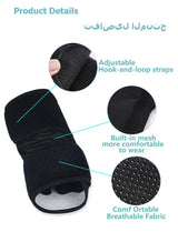 NAILEKESI 2 PCS Elbow Brace,Elbow Support for Men/Women,Adjustable Elbow brace With Dual-Spring Stabilizer Tennis Compression Sleeve for Golfer's and Tennis Elbow,weightlifting, Tendonitis,Arthritis, Sports Injury Recovery, Sports Protective Equipment 5