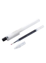 MUJI Smooth Writing Gel Pens - 10-Pack of 0.5mm Fine Point Black Ink for Office and Study 1