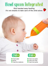 URbazaar Baby Food Feeder, 2 Pack Baby Fruit Feeder Pacifier Fresh Food Feeder with 3 Sizes Silicone Pouches,1 Baby Feeding Spoons for Toddlers Infant 3