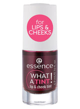 Essence What A Tint Lip and Cheek Tint | Kiss from a Rose | Natural Finish | Long Lasting Vegan Formula | Lightweight Organic Tint for Lips and Cheeks | Cruelty Free Makeup | 4.9 ml (Pack of 1) Kiss From A Rose 1
