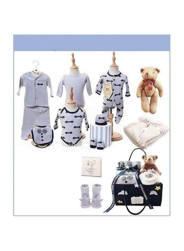 Gonice Newborn Baby Gifts Set Newborn Layette Gift Set Baby Girl Boy Gifts Premium Cotton Baby Clothes Accessories Set Fits Newborn to 3 Months