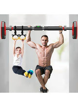 Arabest Doorway Pull Up Bar - No Screw Installation, Adjustable Width Upper Body Workout Bar with Automatic Locking, 440 LBS Strength Training Pull-Up Bar for Home Gym Exercise 5