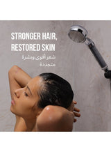 Marjo Shower Filter - High Pressure Handheld Shower Head | Water Filter Shower for Hair Loss | Healthy Skin & Hair, Bathroom Accessories, Lab-Tested Chlorine Removal (Transparent) 2