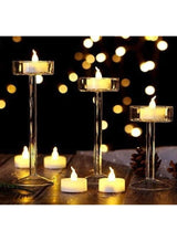 MOMENT 12Pack Flameless Led Tea Lights Candles, Realistic And Bright Flickering Long Lasting Battery-Powered, Ideal Party, Wedding, Birthday, Gifts Home Decoration Warm Yellow 4