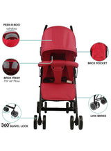 Moon Strek - Stroller - Fire Red 2
