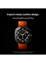 Galaxy Watch Ultra 47mm（中东版）智能手表，支持 LTE、健康监测和健身追踪 - 钛银色 3