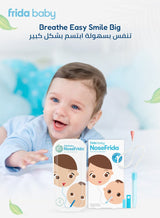 fridababy NoseFrida Snotsucker Nasal Aspirator | Made in Sweden | Baby Nose Cleaner with Hygienic Filters | BPA-Free, Safe, Easy to Clean | in Travel Pack | Mucus Remover 4