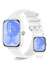 Smart Watch for Men and Women with White Case, 1.83" Fitness Tracker, Heart Rate Monitor/Sleep Tracker/Pedometer, 100+ Sport Modes, Compatible with Android & iOS 5