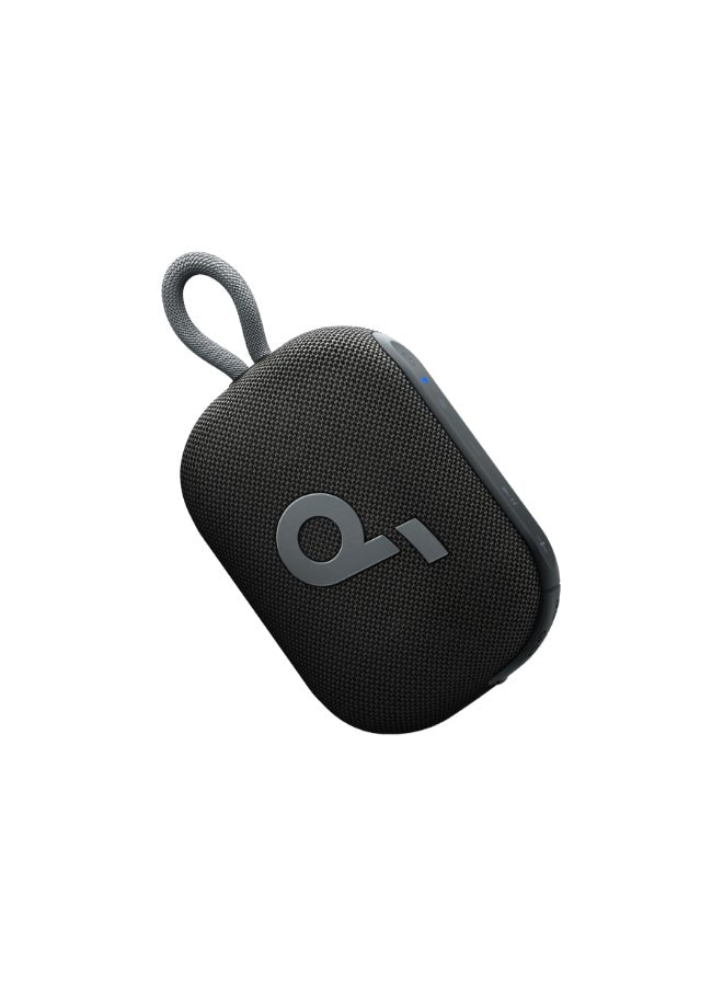 Anker Select 4 Go 超便携蓝牙音箱，20 小时超长续航，IP67 防水防尘，可漂浮，可自定义专业均衡器，无线立体声配对，居家、户外、徒步的理想之选（黑色）