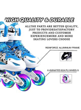 Arabest Adjustable Size Roller Skates, Inline Roller Skates for Kids, Light Up Single Row Skate Shoe, Adjustable Size Roller Skates, Inline Roller Skates for Kids, Light Up Single Row Skate Shoe 4