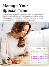 Smart Watch for Men and Women with White Case, 1.83" Fitness Tracker, Heart Rate Monitor/Sleep Tracker/Pedometer, 100+ Sport Modes, Compatible with Android & iOS 1