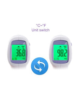 Gonice One-Click Non-Contact Infrared Thermometer with 3-Color Fever Alert, 1-Second Measurement & Multi-Use Function 4