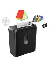 SINCHER SCH06 Cross-Cut Paper Shredder - 6-Sheet Capacity, Shreds CDs and Credit Cards, 11L Waste Bin - Ideal for Home or Office 5