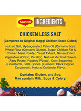 Maggi Chicken Less Salt Stock Bouillon Cubes 18.0grams Pack of 24 4