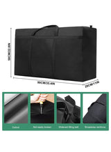 URbazaar 180L Extra Large Moving Bags with Strong Zippers & Carrying Handles, Storage Bags Storage Totes for Clothes, Moving Supplies, Space Saving, Oversized Storage Bag Organizer for Moving, Traveling 3
