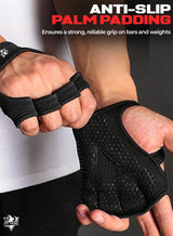 FIT TRIBE Weight Lifting Gloves for Men & Women – Non-Slip Grip, Breathable & Lightweight Gym Gloves for Powerlifting, Fitness, Workout & Home Gym 3