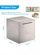 CHU DAI Stainless Steel Safe Piggy Bank for Adults (5.9 inch/15CM) 3