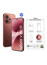 V70 5G AI Dual SIM Sandalwood Brown 12GB 512GB With Exclusive Gifts: TWS Air 3, 90W charger, Protective Cover, 4-year free battery replacement And 24 Months Warranty + 1 Year Screen Replacement - Middle East Version 6