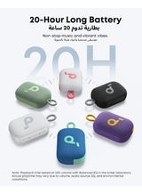 Anker Select 4 Go 超便携蓝牙音箱，20 小时超长续航，IP67 防水防尘，可漂浮，可自定义专业均衡器，无线立体声配对，居家、户外、徒步的理想之选（黑色） 2
