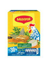 Maggi Chicken Less Salt Stock Bouillon Cubes 18.0grams Pack of 24 1