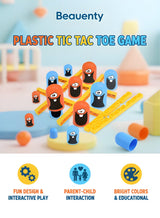 Beauenty Gobble Board Game, Tic Tac Toe Game Children's Educational Educational Puzzle Game Toy Toys, Parent-child Early Education Family Interactive Board Game Classic 3d Board Game 3
