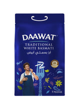Daawat Traditional White Indian Basmati Rice 5kg 5