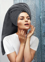 CHU DAI Microfiber Bath Towel 70*140cm, Soft, Durable, Super Absorbent and Fast Drying, Grey 3