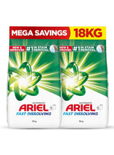 Ariel Fast Dissolving Laundry Detergent Powder Dual Pack 5