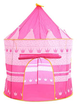 High-Quality, Portable And Foldable Castle Tent House For Toddlers, Pink 105x105x135cm 5